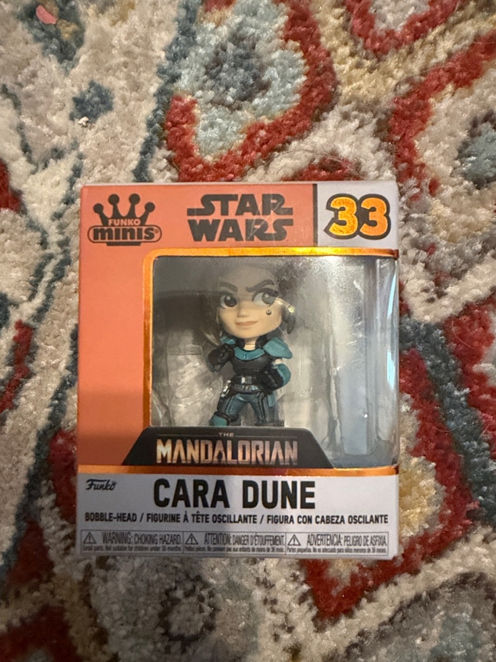 Funko Cara Dune Star Wars Minis #33 - Teal & Black